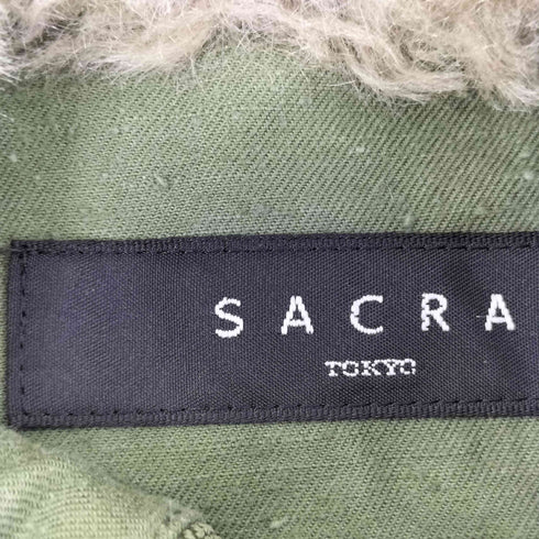 サクラ SACRA ネップ加工 フーデットジャケット レディース JPN:38