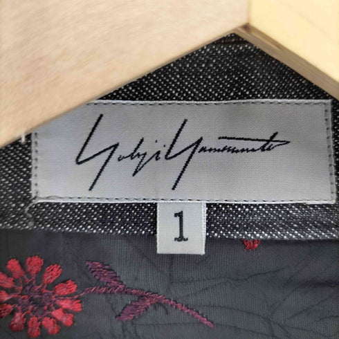 ヨウジヤマモト Yohji Yamamoto エンブロイダリー シアー シャツ レディース JPN:1