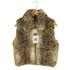 RABBIT FUR リバーシブル ベスト Y2K レディース import:S