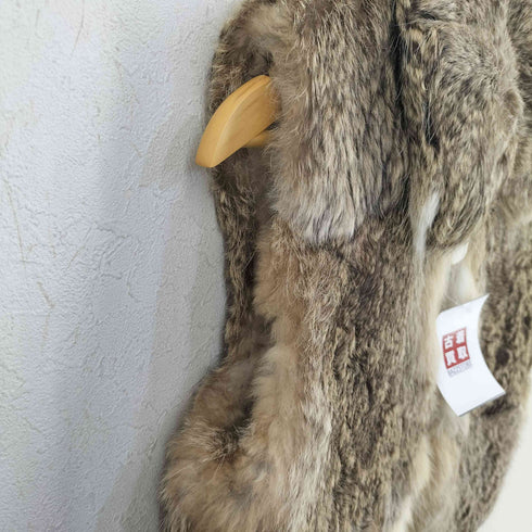 RABBIT FUR リバーシブル ベスト Y2K レディース import:S