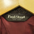 ポールスチュアート Paul Stuart Harris Tweed ハリスツイード 背抜き エルボーパッチ チェック バスケットボタン 2B ウール テーラードジャケット メンズ import:M
