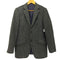 ケントアンドカーウェン KENT&CURWEN Harris Tweed ハリスツイード ストライプ 2B テーラードジャケット メンズ 92A5