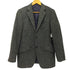 ケントアンドカーウェン KENT&CURWEN Harris Tweed ハリスツイード ストライプ 2B テーラードジャケット メンズ 92A5