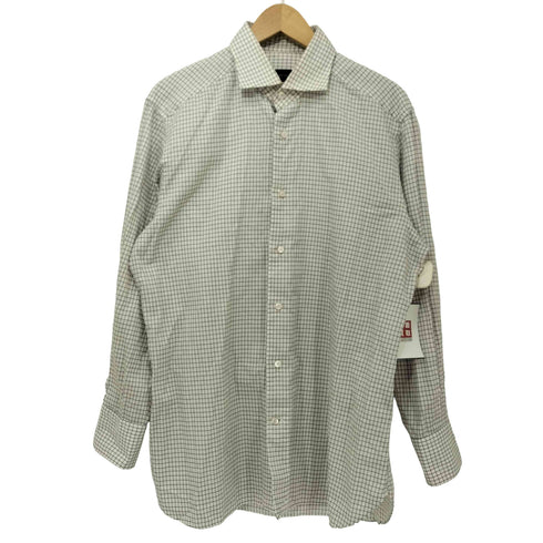エルメネジルドゼニア Ermenegildo Zegna H contemporary fit チェック ドレスシャツ メンズ