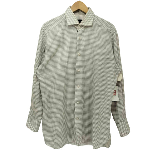 エルメネジルドゼニア Ermenegildo Zegna H contemporary fit チェック ドレスシャツ メンズ