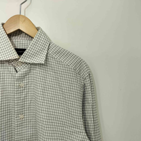 エルメネジルドゼニア Ermenegildo Zegna H contemporary fit チェック ドレスシャツ メンズ