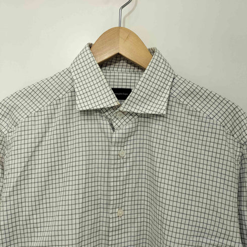 エルメネジルドゼニア Ermenegildo Zegna H contemporary fit チェック ドレスシャツ メンズ