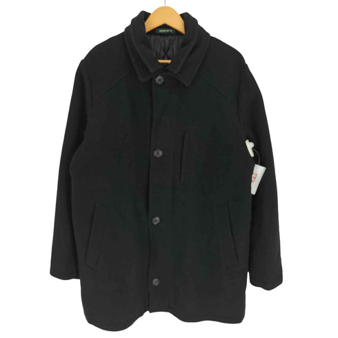 ローレンラルフローレン LAUREN RALPH LAUREN 80-90S カシミヤ混 ウール ハーフ ステンカラーコート 裏地 キルト メンズ US:40
