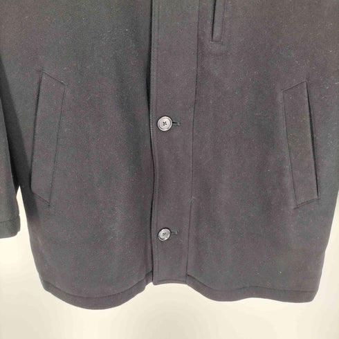 ローレンラルフローレン LAUREN RALPH LAUREN 80-90S カシミヤ混 ウール ハーフ ステンカラーコート 裏地 キルト メンズ US:40