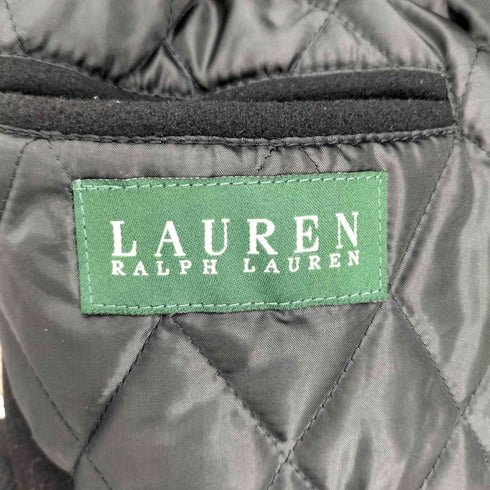 ローレンラルフローレン LAUREN RALPH LAUREN 80-90S カシミヤ混 ウール ハーフ ステンカラーコート 裏地 キルト メンズ US:40