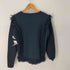 クロエ Chloe フリンジ付 ウールセーター レディース import:S