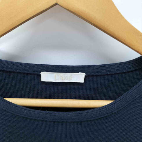 クロエ Chloe フリンジ付 ウールセーター レディース import:S
