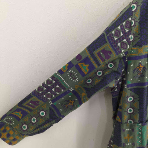 サウスツーウェストエイト SOUTH2 WEST8 フランネル 総柄 ハンティングシャツ メンズ import:L