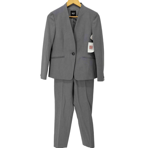 プラステ PLST ウォームリザーブ ノーカラージャケット&スティックパンツ セットアップ レディース JKT:S/PANT:M