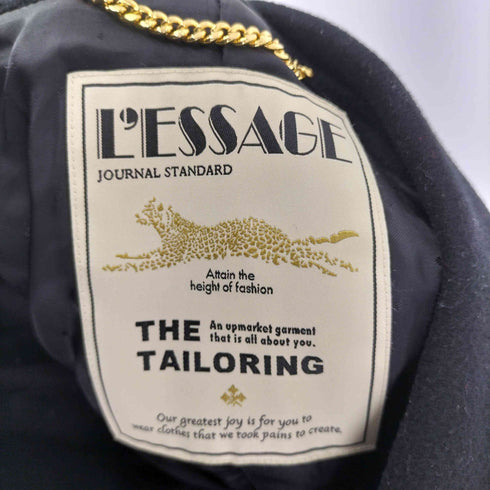 ジャーナルスタンダードレサージュ JOURNAL STANDARD Lessage ダブルブレストチェスターコート レディース JPN:36