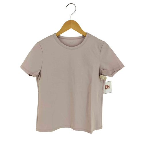 アニュアンス anuans シルクタッチコットンスリムフィットTシャツ レディース JPN:M