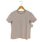 アニュアンス anuans シルクタッチコットンスリムフィットTシャツ レディース JPN:M