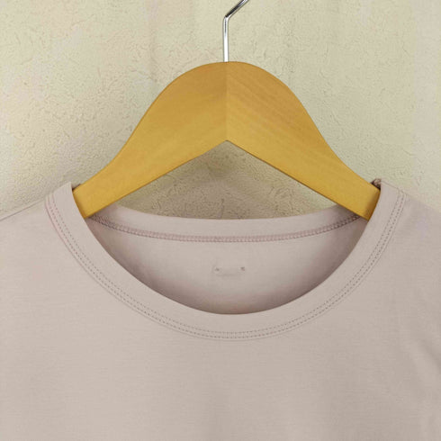 アニュアンス anuans シルクタッチコットンスリムフィットTシャツ レディース JPN:M