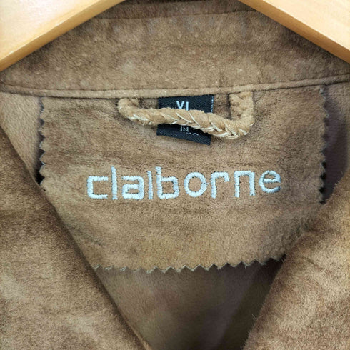 Liz Claiborne スエードレザーシャツジャケット メンズ import:XL