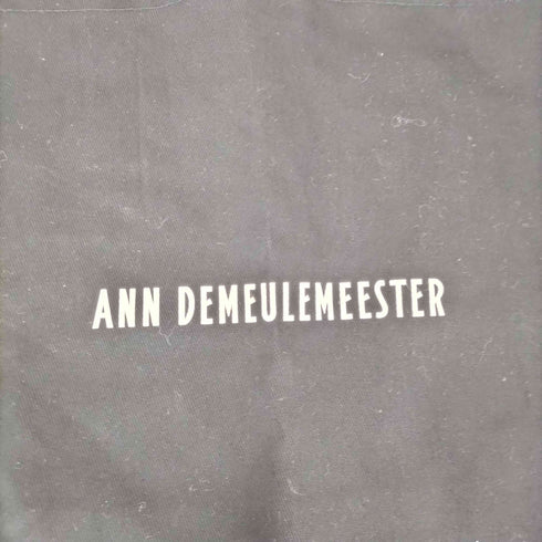 アンドゥムルメステール Ann DEMEULEMEESTER ロゴプリントショルダーバッグ レディース
