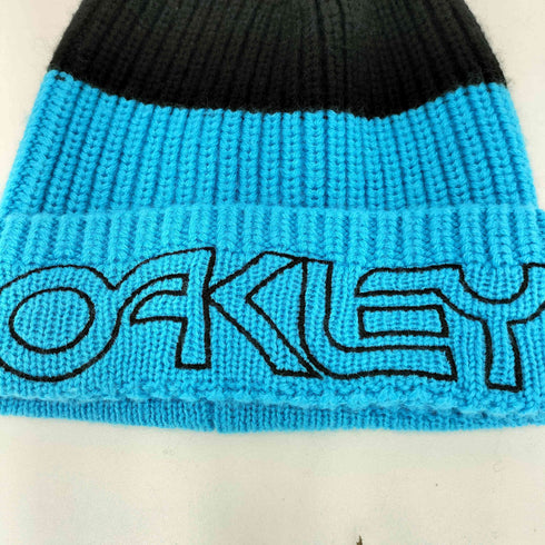 オークリー OAKLEY ボーダー ロゴ入り ニット帽 メンズ