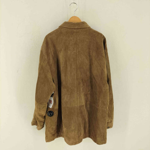 ブルックスブラザーズ BROOKS BROTHERS スエードレザーコート メンズ import:XL