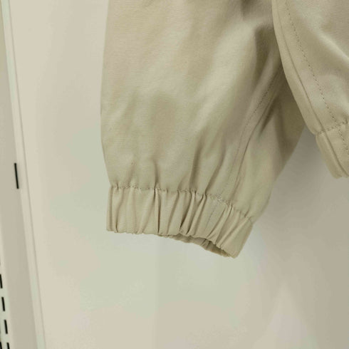 ユニクロユー UNIQLO U フーデッドジップアップブルゾン Lサイズ ナチュラル アクティブジャケット メンズ JPN:L