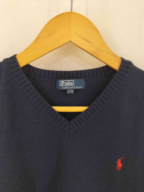 ポロバイラルフローレン Polo by RALPH LAUREN ポニー刺繍 ニットベスト レディース 170
