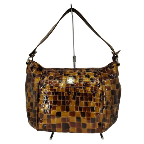 FRECCIA イタリア製 エナメル ハンドバッグ レディース