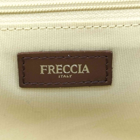 FRECCIA イタリア製 エナメル ハンドバッグ レディース