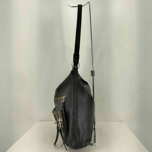 MONTE NEGRO レザー マルチポケット ハンドバッグ Y2K レディース