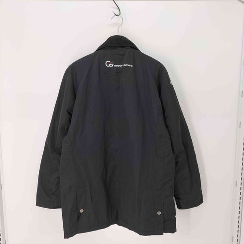 企業ロゴ 裏地チェック 襟コーデュロイコーチジャケット メンズ JPN:XL