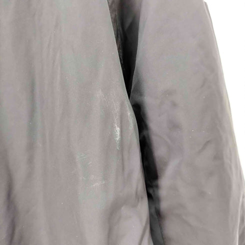 企業ロゴ 裏地チェック 襟コーデュロイコーチジャケット メンズ JPN:XL