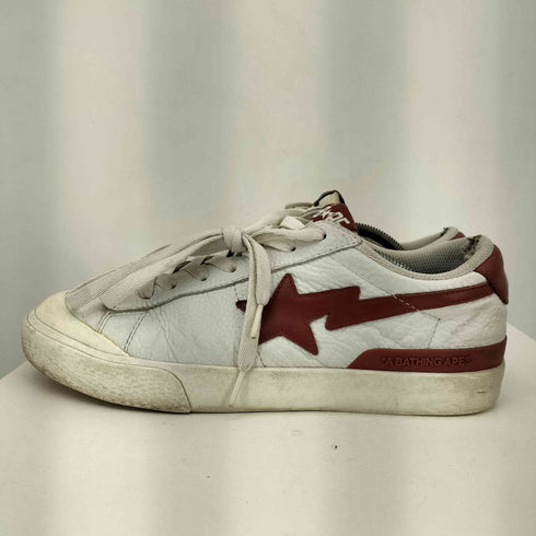 アベイシングエイプ A BATHING APE 牛革 ローカットスニーカー メンズ JPN:29