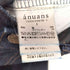 アニュアンス anuans クロップドテーパードデニムパンツ レディース JPN:1
