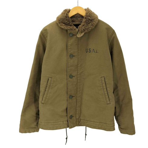 アルファインダストリーズ ALPHA INDUSTRIES N-1 デッキ ジャケット UNIVERSAL ジップ メンズ import:L