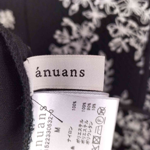 アニュアンス anuans フラワーエンブロイダリーワンピース レディース JPN:M