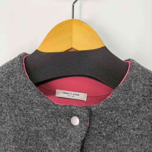 フリークスストア FREAKS STORE 裏配色 スナップニットカーディガン レディース FREE