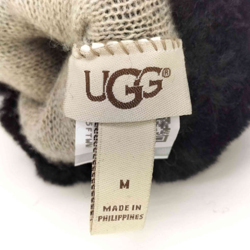 アグ UGG クラシック ショート ファー レザー グローブ レディース M