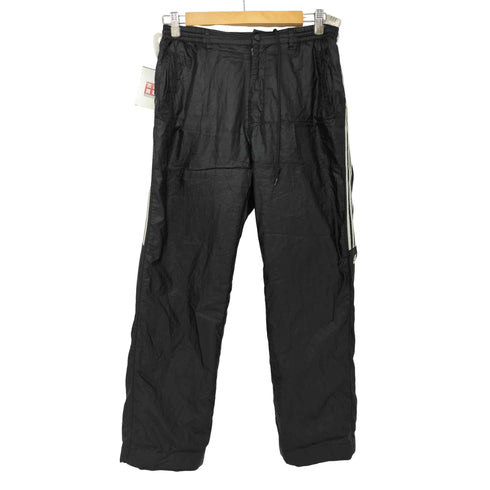 アディダス adidas 00s スリーストライプ パフォーマンスロゴ 刺繍 イージーパンツ トラックパンツ メンズ JPN:M