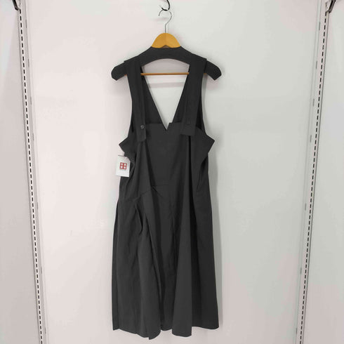 Frene パールボタン付きアシメプリーツジャンスカ レディース