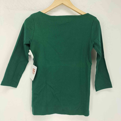 アニエスベー agnes b. PARIS ボートネック 七分袖 コットンカットソー レディース JPN:1