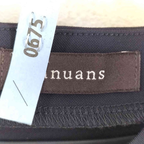 アニュアンス anuans ニュアンスネックストレートカットワンピース レディース JPN:M