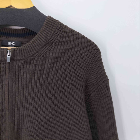 ユニクロシー UNIQLO:C クルーネックフルジップカーディガン メンズ JPN:XL