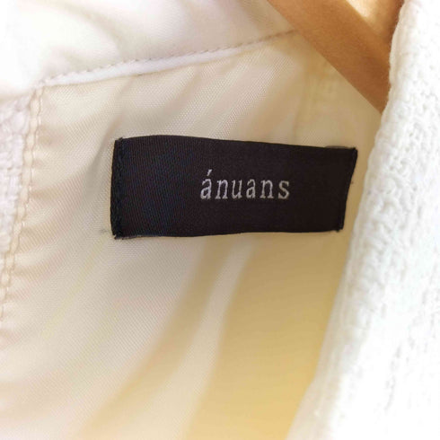 アニュアンス anuans ツイードティアードワンピース レディース import:M