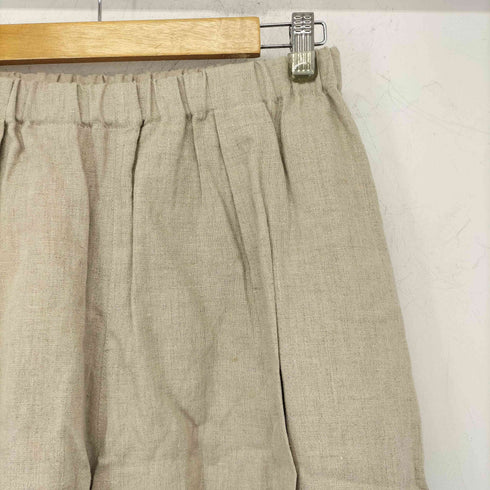 chanvre nop de nod シャンブル ノップドゥノッドLinen Pants Wide リネン100 ガウチョパンツ レディース FREE