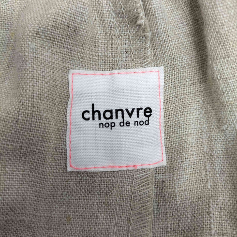 chanvre nop de nod シャンブル ノップドゥノッドLinen Pants Wide リネン100 ガウチョパンツ レディース FREE