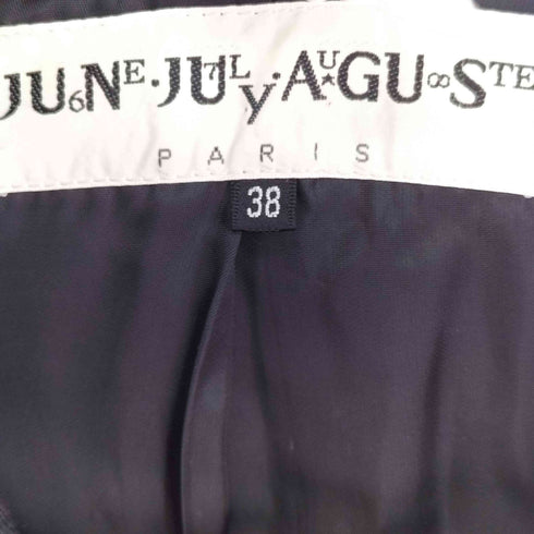 JUNE JULY AUGUSTE ダブルブレストジャケット レディース FR:38