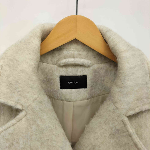 エモダ EMODA 23AW ミディダブル コート レディース FREE