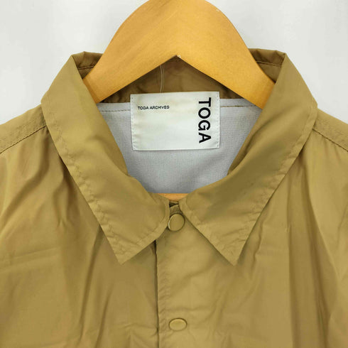 トーガアーカイブス TOGA ARCHIVES ドローコード コーチング ナイロンジャケット メンズ L